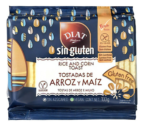 Diet Rádisson Tostadas De Arroz Y Maiz 100g