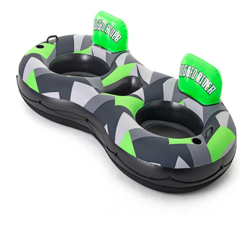 Flotador Anillo Doble Inflable Verde 119cm Bestway
