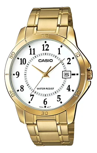 comprar Reloj Hombre Casio Enticer Mtp-v004g Acero Inoxidable Fecha