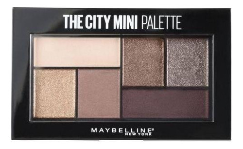 Paleta De Sombras The City Mini Palettes 410 Chill Brunch 