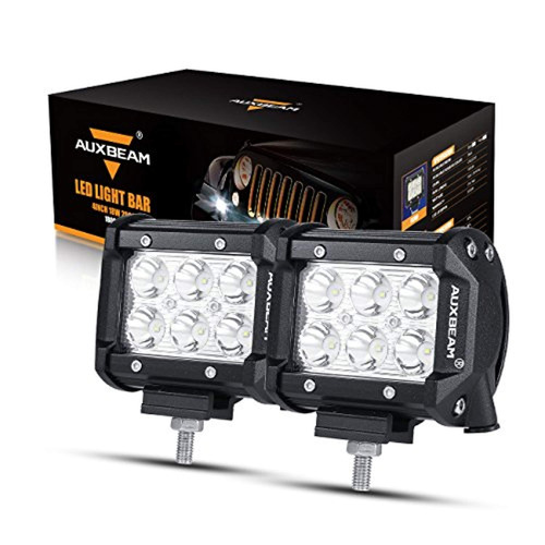 Focos Led 18w Spot Beam, 4  Para Vehículos 4x4