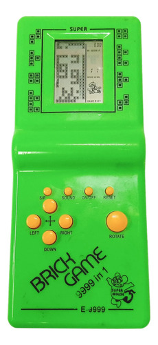 Consola Atari Tetris 9999 Juegos Brick Game Portatil