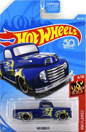 Hot Wheels # 04/10 - '49 Ford F1 - 1/64- Fjy59