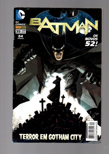 Hq Dc Comics Batman Os Novos 52! Terror Em Gotham City#35