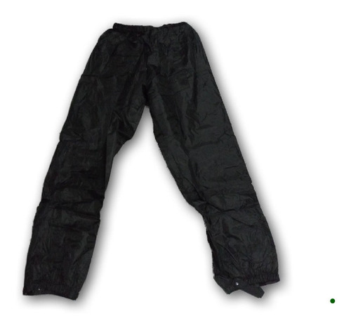 Imagen 3 de 3 de Impermeable Fran Cass Color Negro Talla Xl Moto