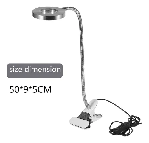 Lmpara Led Porttil Con Clip Y Ajuste De Altura.