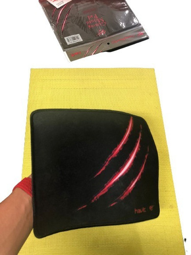 Imagem 5 de 8 de Mouse Pad Gamer Havit Mp838 De Tecido E Borracha Preto