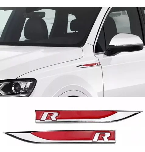comprar Par De Emblemas Salpicadera R Line Jetta Golf Gti Gli Rline