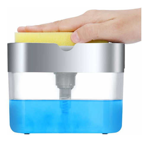 Dispensador Jabon Encimera Para Cocina Lavado Plato 13