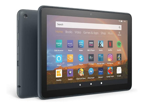 Tablet  Amazon Fire HD 8 Plus 2020 8" 32GB slate y 3GB de memoria RAM