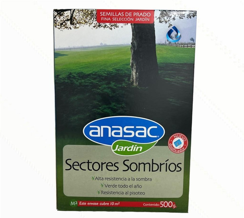 Semillas De Pasto Sectores Sombrios 500 Gr Anasac