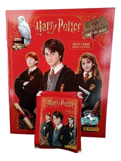 Álbum Harry Potter Anthology + 25 Sobres De Estampas Panini