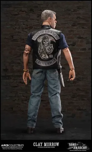 Hot Action Figure 1/6 Sons Of Anarchy - Clay Morrow | MercadoLivre