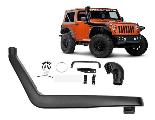 Snorkel Jeep Jk Wrangler Rubicon Sahara 2007-2018 Plastico 