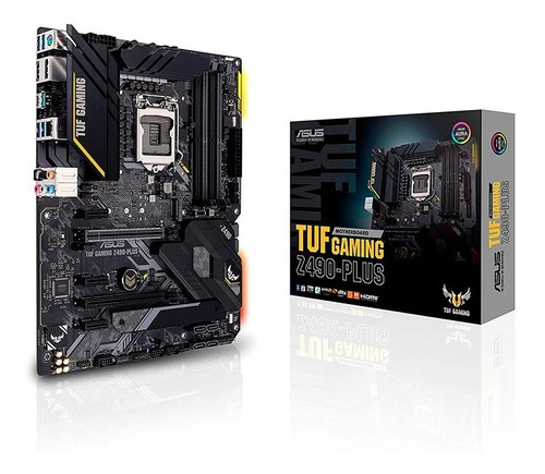 Board Asus Tuf Gaming Z490 Plus  Lga 1200 10th Gen