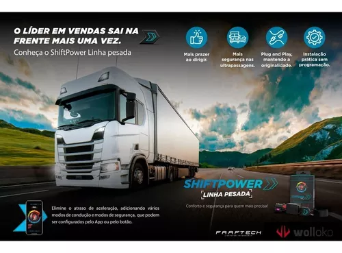 Módulo De Aceleração FAAFTECH SHIFT POWER - CHIP ACELERADOR ANTI LAG -  Bluetooth - ECO SOM ACESSORIOS AUTOMOTIVOS