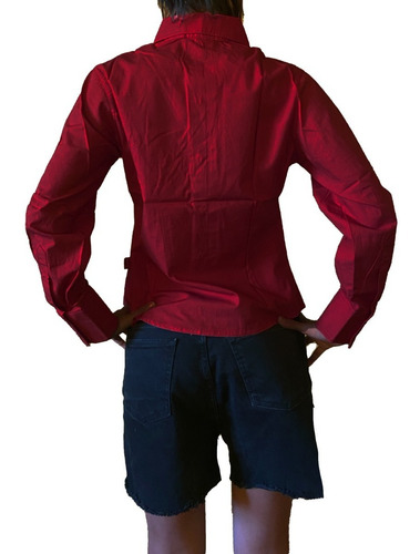 Imagen 3 de 3 de Camisa Manga Larga Lisa - Varios Colores - Blue Air Jeans
