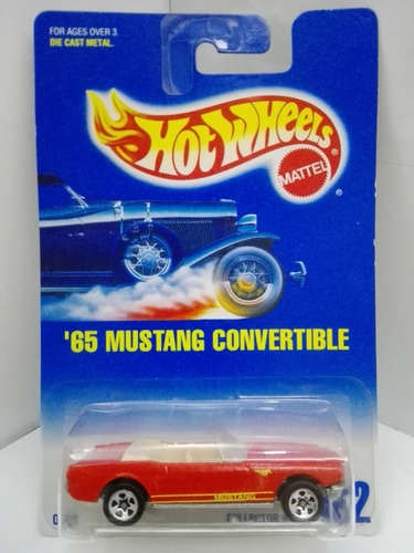 Hot Wheels - 65 Mustang Convertible De 1995 Malaysia