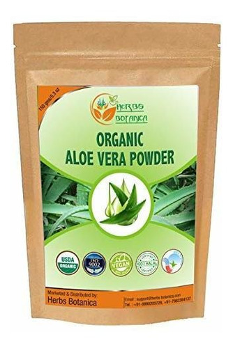 Maquillaje En Polvo - Herbs Botanica Aloe Vera En Polvo Orgá