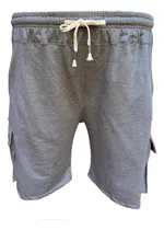 Comprar Bermudas Hombre Talle Especial Algodón Bolsillos C\u002Fcierre