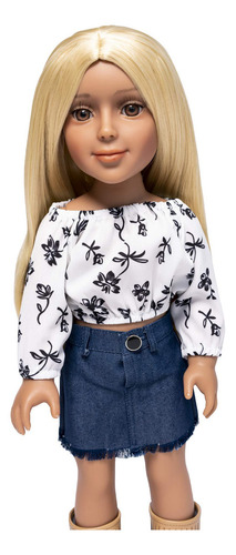 I'm A Girly Muñeca De Moda Zoe Con Peluca Sintética Extra