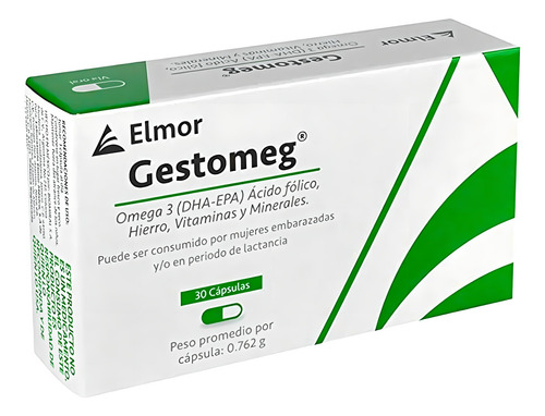 Suplemento Alimenticio Gestomeg 30 Cápsulas