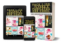 Comprar Pack 1.145 Flyers E Panfletos Cdr Corel + Brinde