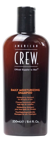 Shampoo Para Cabelo Daily Moisturizing American Crew 250ml