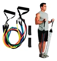 Comprar Set De 5 Bandas Elásticas Entrenamiento Resistencia + Bolso
