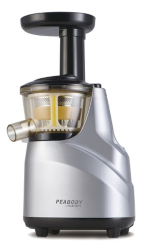 Juguera eléctrica Peabody PE-HSJ Slow Juicer plata nobel 220V con accesorios