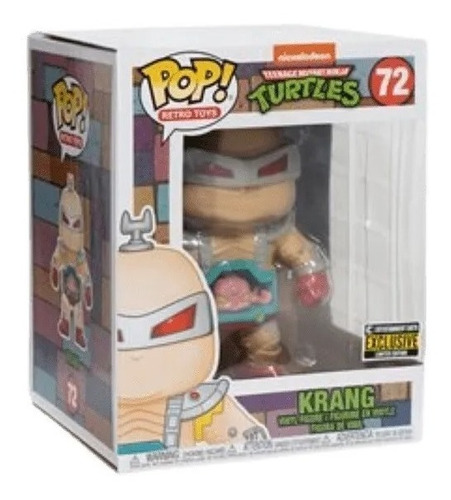 Funko Pop Tortugas Ninja - Krang #72 Exclusivo