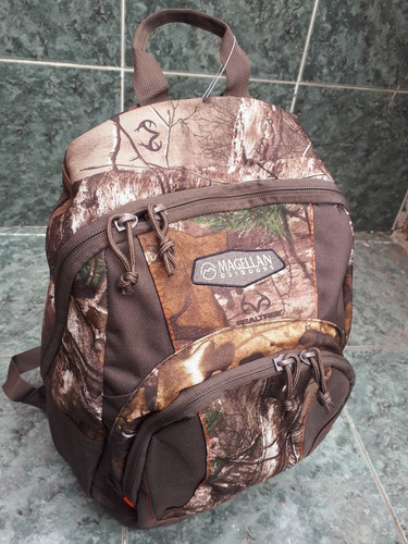 Mochila Camo Camping Caceria Pesca Senderismo Camuflajeada Color Camo Realtree Diseño de la tela N/A