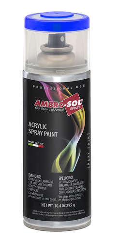 Pintura Aerosol Acrilica Multiuso Para Esmalte Naranja Puro