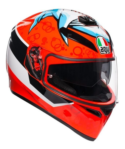 Agv K3 Sv Attack - Casco De Moto