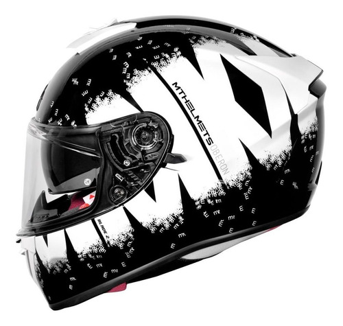 Capacete Mt Sv Blade 2 Oberon White