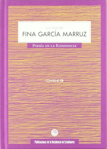 Libro La Voz De Fina García Marruz +cd  De Garcia Marruz Fin