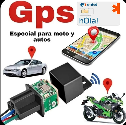 Gps Autos Camionetas Motos Corta Corriente Rastreador Mv730