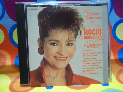 Rocio Banquells Cd Las Mejores Rancheras,1991, Ariola