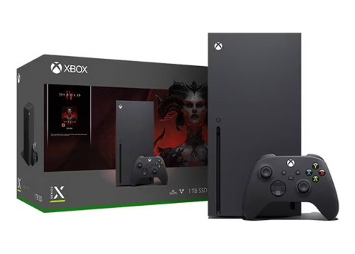 Consola Xbox Series X 1 Tb Bundle Diablo Iv Negro Ob