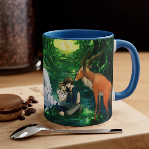 Princesa Mononoke Estudio Ghibli Taza Sublimada 11onzas 1pza