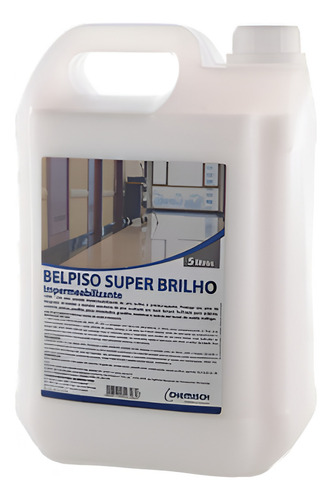Cera Pronto Uso Belpiso Super Brilho 5l Para Madeiras