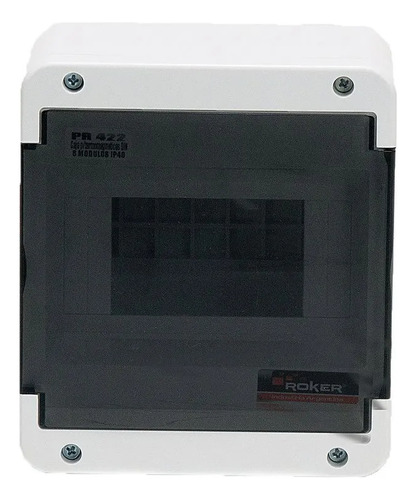 Caja 18 Modulos 250x185x96mm Pta Gr Ip40 Roke Erm