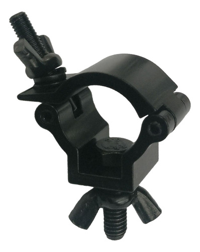 3 Abrazadera De Luz De Dj De Aluminio, Negro Para 24 A 26 Mm