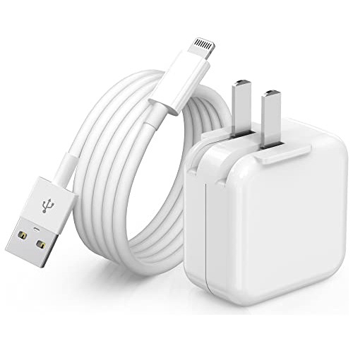 iPad Charger, iPhone Charger [apple Mfi Certified] 12w Usb W