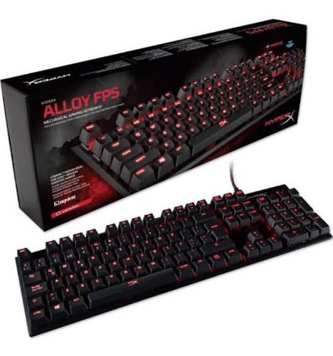 Teclado Mecanico Hyper X Alloy Fps, Completo Con Pad Número