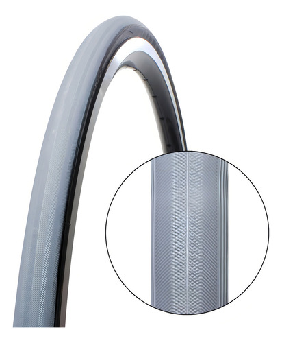Pneu Cadeira De Rodas Primo V-track 24x1 25-540 Preto/cinza