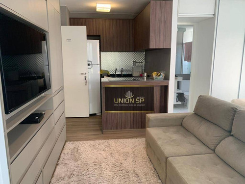 Studio Com 1 Dormitório À Venda, 35 M² Por R$ 477.000,00 - Campo Belo - São Paulo/sp - St1057