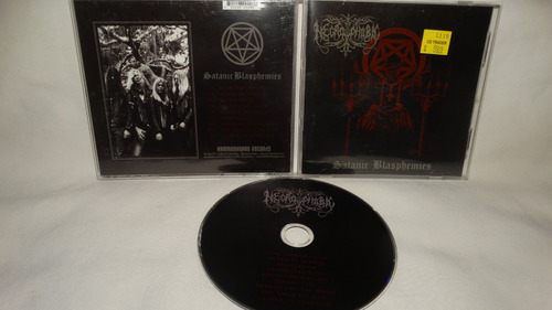 Necrophobic - Satanic Blasphemies (hammerheart Records Hhr20