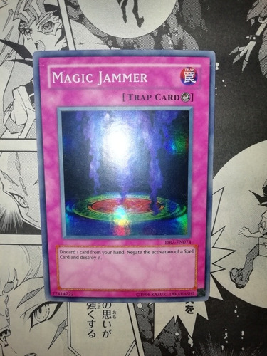 Magic Jammer Super Rare Db2 Yugioh Konami 
