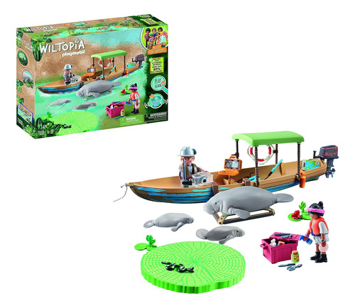 Playmobil Wiltopia Boat Trip To The Manatees